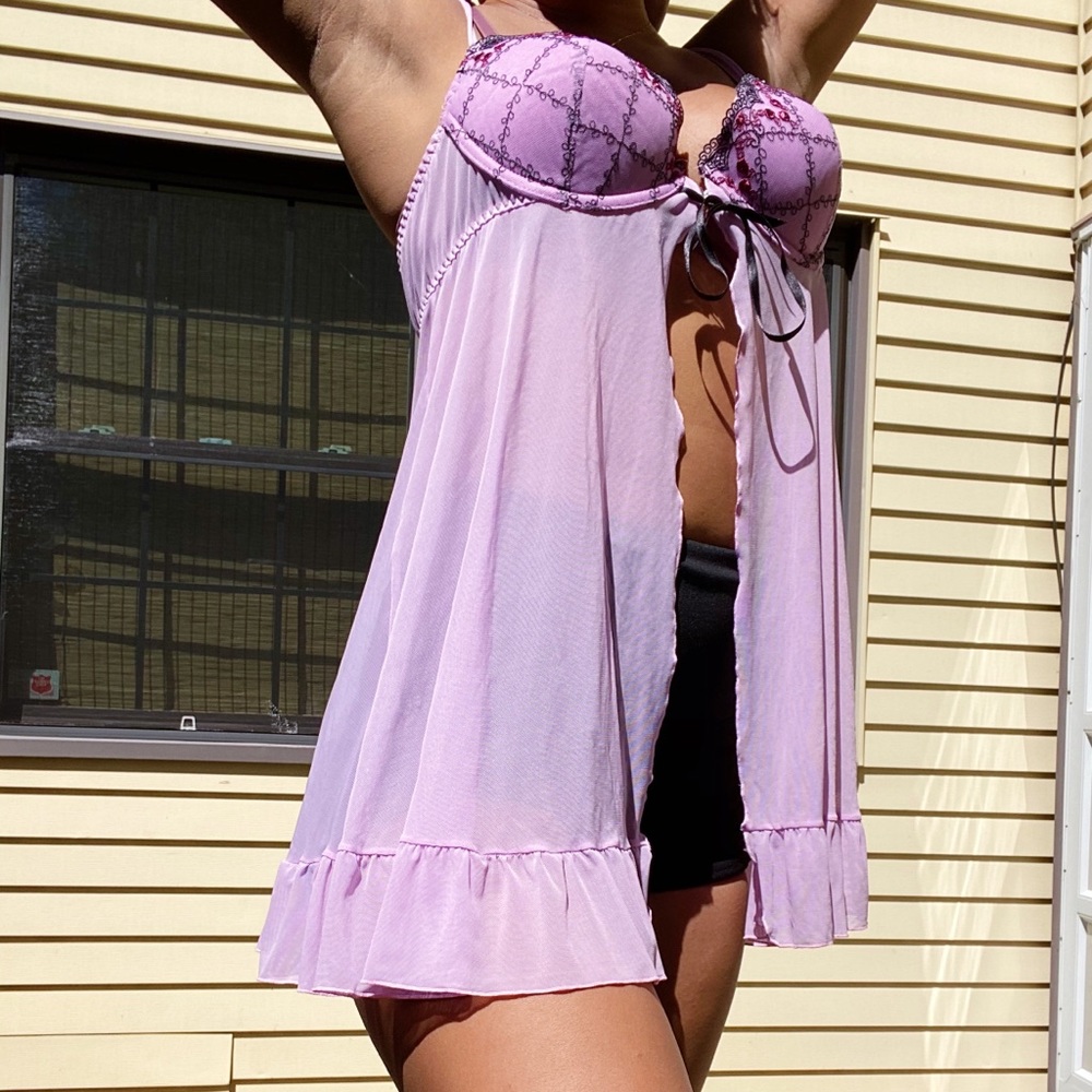 Butterfly/babydoll lingerie top